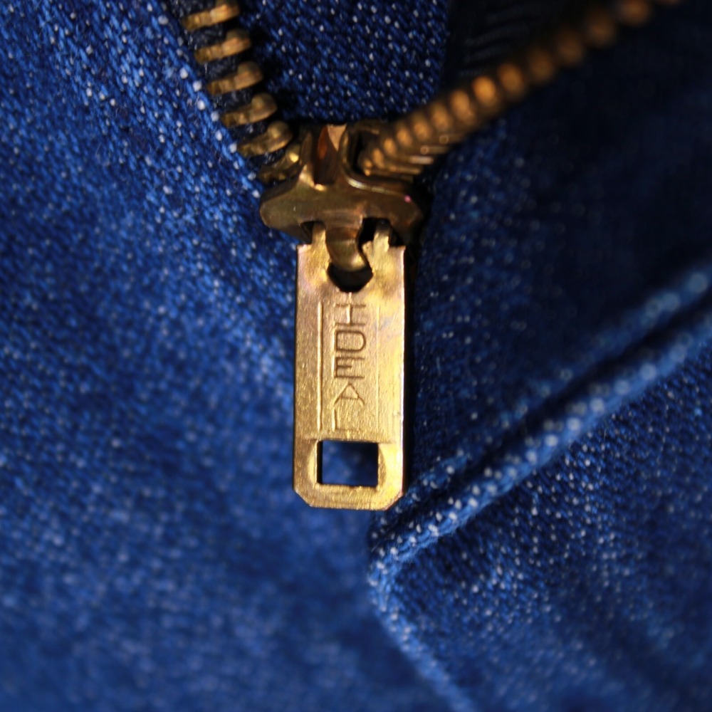 Vintage 70s-80s Wrangler Brand Jeans‎ Mens 44 Blue Regular Classic-41.5x24.5 - Picture 10 of 16